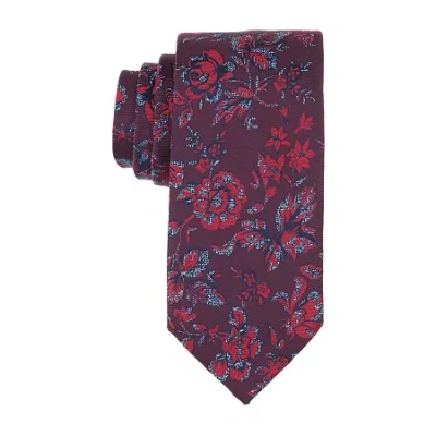 J. Ferrar Sivero Floral Floral Tie In Brown
