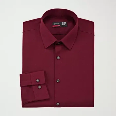 J. Ferrar Slim 360 Stretch Performance Mens Slim Fit Stretch Fabric Long Sleeve Dress Shirt In Multi