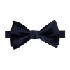 J. Ferrar Solid Pre-tied Bow Tie In Blue