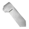 J. Ferrar Solid Tie Set In Gray
