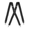 J. Ferrar J Ferrar Stretch Men's Suspender In Black