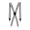 J. Ferrar Stretch Mens Mens Suspenders In Gray