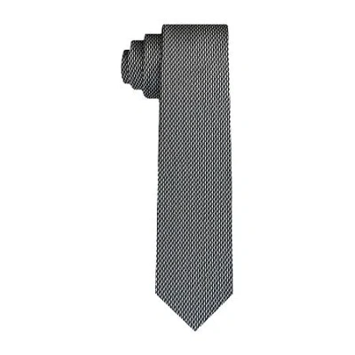 J. Ferrar Tonal Geometric Tie In Black