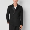 J. Ferrar Tuxedo Mens Stretch Fabric Slim Fit Suit Jacket In Multi