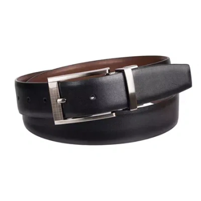 J. Ferrar Twinkle Reversible Mens Belt In Black