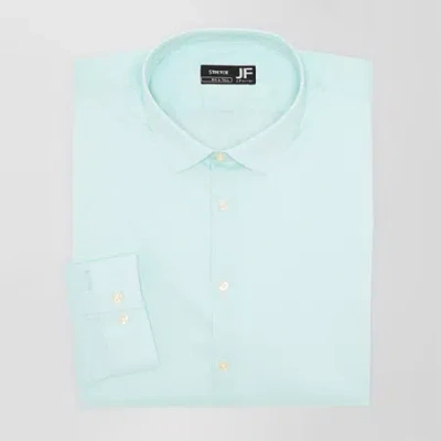 J. Ferrar Ultra Comfort Mens Big & Tall Stretch Fabric Wrinkle Free Long Sleeve Dress Shirt In Multi