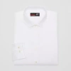 J. Ferrar Ultra Comfort Mens Slim Fit Easy Care Stretch Fabric Long Sleeve Dress Shirt In White