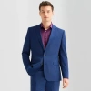 J. Ferrar Ultra Comfort Mens Slim Fit Suit Jacket In Blue