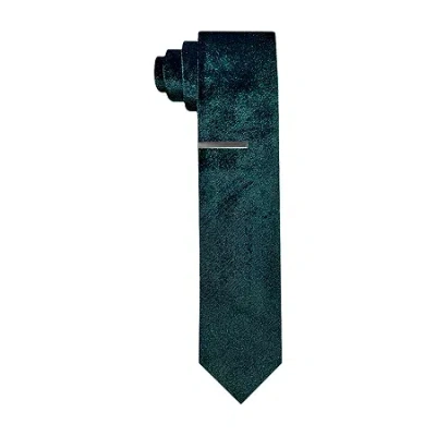 J. Ferrar Velvet Tie In Green