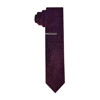 J. Ferrar Velvet Tie In Red