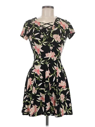 Pre-owned J For Justify Casual Dress In Black