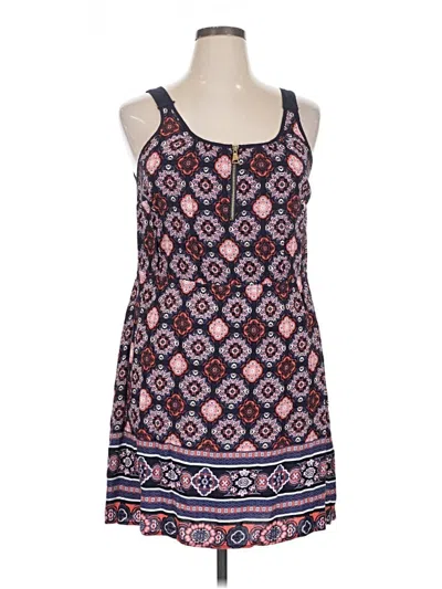 Pre-owned J For Justify Casual Dress In Blue