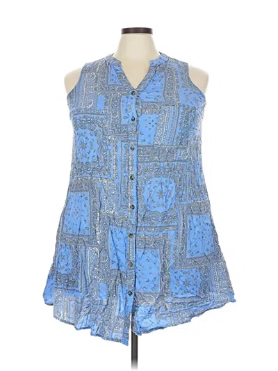 Pre-owned J For Justify Casual Dress In Blue