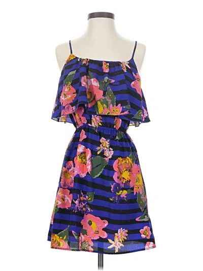 Pre-owned J For Justify Casual Dress In Blue