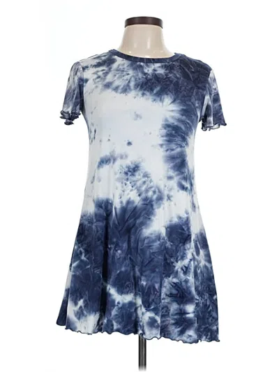 Pre-owned J For Justify Casual Dress In Blue