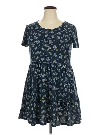 Pre-owned J For Justify Casual Dress In Blue