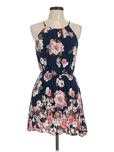 Pre-owned J For Justify Casual Dress In Blue