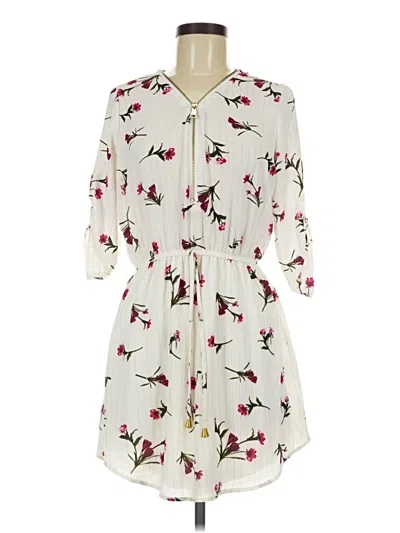 Pre-owned J For Justify Casual Dress In Ivory