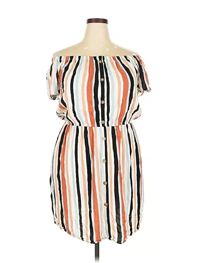 Pre-owned J For Justify Casual Dress In Orange