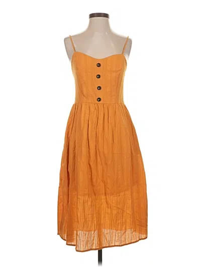 Pre-owned J For Justify Casual Dress In Orange
