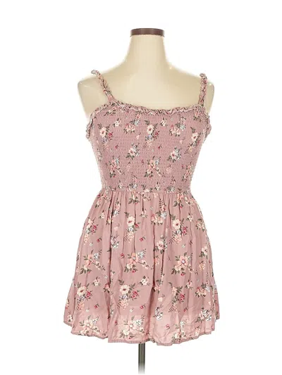 Pre-owned J For Justify Casual Dress In Pink