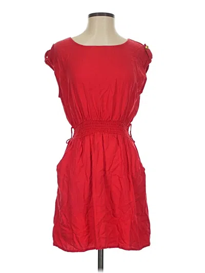 Pre-owned J For Justify Casual Dress In Red