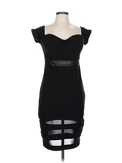Pre-owned J For Justify Cocktail Dress In Black