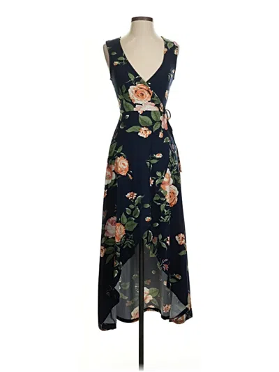 Pre-owned J For Justify Cocktail Dress In Blue