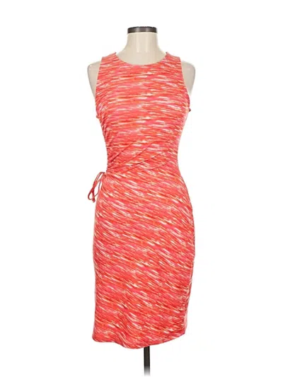 Pre-owned J For Justify Cocktail Dress In Orange