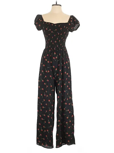 Pre-owned J For Justify Jumpsuit In Black