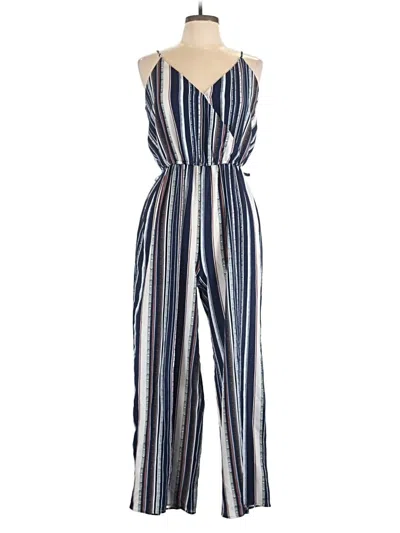 Pre-owned J For Justify Jumpsuit In Blue