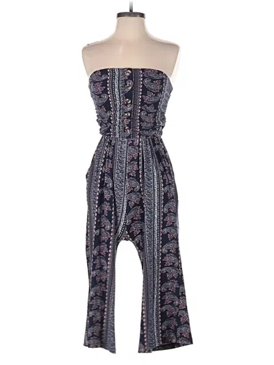 Pre-owned J For Justify Jumpsuit In Blue