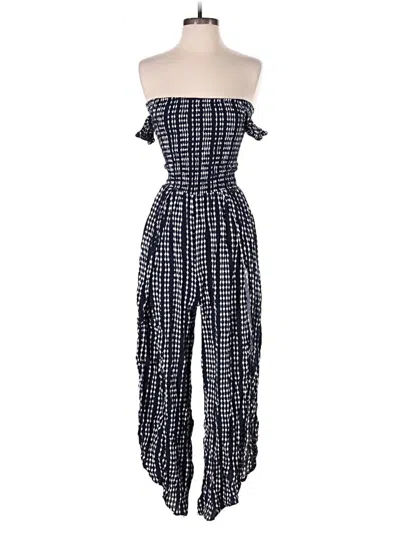 Pre-owned J For Justify Jumpsuit In Blue