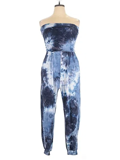 Pre-owned J For Justify Jumpsuit In Blue