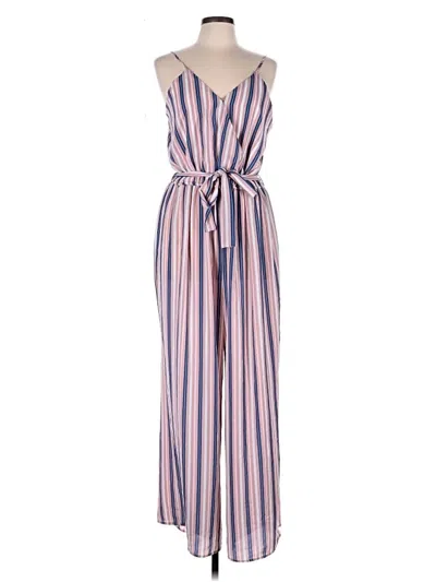Pre-owned J For Justify Jumpsuit In Pink