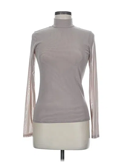 Pre-owned J For Justify Long Sleeve Turtleneck In Brown