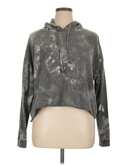 Pre-owned J For Justify Pullover Hoodie In Gray