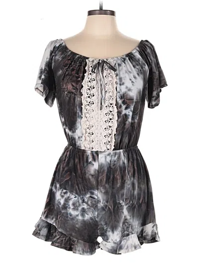 Pre-owned J For Justify Romper In Gray