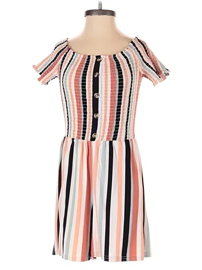 Pre-owned J For Justify Romper In Orange