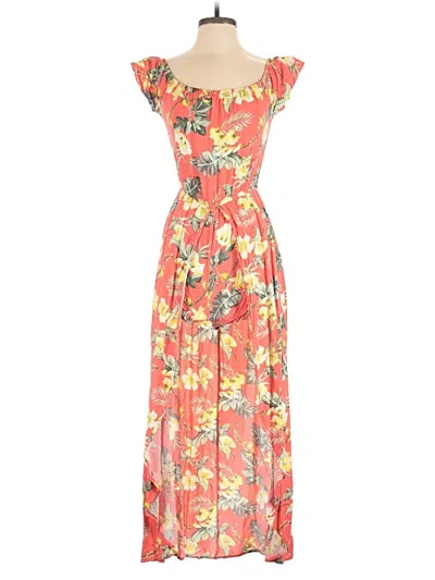 Pre-owned J For Justify Romper In Orange