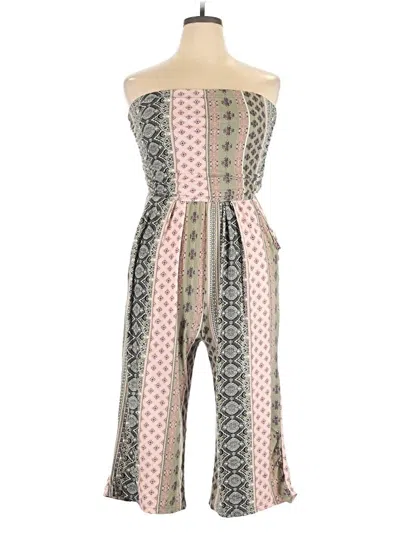 Pre-owned J For Justify Romper In Pink