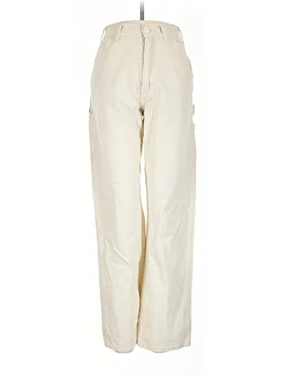 Pre-owned J. Galt Cargo Pants In Ivory