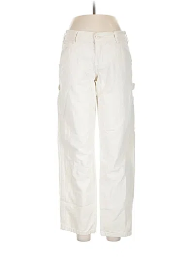 Pre-owned J. Galt Cargo Pants In Ivory