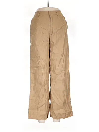 Pre-owned J. Galt Cargo Pants In Tan