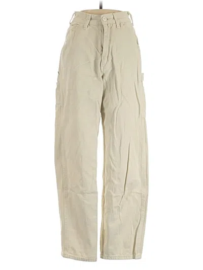Pre-owned J. Galt Cargo Pants In White