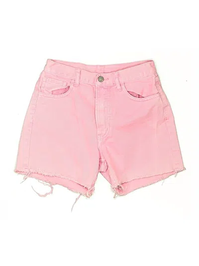 Pre-owned J. Galt Denim Shorts In Pink