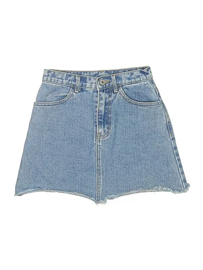 Pre-owned J. Galt Denim Skirt In Blue
