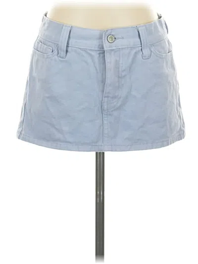 Pre-owned J. Galt Denim Skirt In Blue