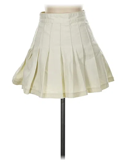 Pre-owned J. Galt Formal Skirt In Ivory