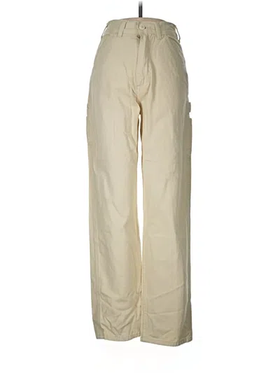 Pre-owned J. Galt Jeans In Ivory